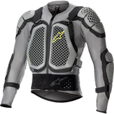 ALPINESTARS Bionic Action v2 Protection Jacket - Gray/Black/Yellow - Small 6506823-915-S